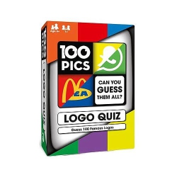 POPTACULAR 100 Pics: Logo Quiz 1+ Player, Ages 6+, 15 Minutes