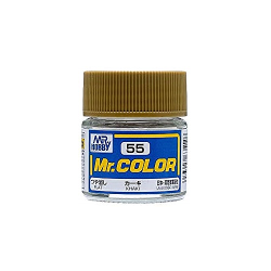 MR. HOBBY Mr. Color 55 - Khaki Flat/us Combat Uniform (C55) Plastic Model Kit Paint In Multicolor