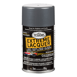 TESTORS Spray Extreme Lacquer Paint: Gloss Graphite Dust (3 OZ.) (Tes1849)