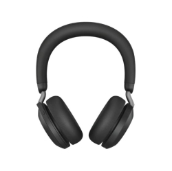JABRA Evolve2 75 On-Ear Noise Cancelling Sound Isolating Wireless Bluetooth 5.2 Headsets \w Mic - USB-A-Microsoft Teams