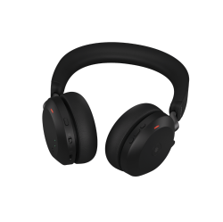 JABRA Evolve2 75 On-Ear Active Noise Cancelling Truly Wireless Bluetooth 5.2 Headsets With Mic (27599-989-989)