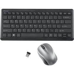 VERBATIM Silent Wireless Compact Keyboard And Mouse