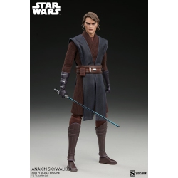 STAR WARS The Clone Wars 12 Inch Action Figure 1/6 Scale - Anakin Skywalker Sideshow 100462