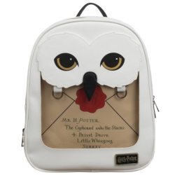 BIOWORLD Harry Potter Hedwig Hogwarts Letter Faux Leather Mini Backpack
