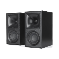 KLIPSCH The Fives Powered Bt Bookshelf Speakers - Pair - (Thefivesb)-Open Box In Black