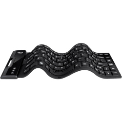 ADESSO Akb-212Ub Antimicrobial Waterproof Flex Keyboard (Mini Size) (Akb-212Ub)