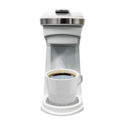 FRIGIDAIRE Stainless Steel K-Cup/ground Coffee Compatible 2-In-1 Coffee Maker - In White