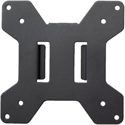 DOLAER Steel Vesa Bracket 75X75 And 100X100 Mounting for Computer Monitors, Quick Release Removable Vesa Plate, Black, Pt-Sd-Va01A