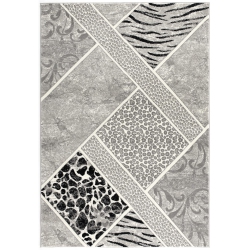 RUG BRANCH Modern Geometric Animal Print Indoor Rug