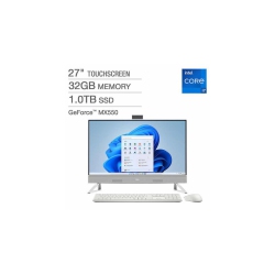 DELL Inspiron 27" 7000 Series All-In-One Touchscreen Desktop - 12Th Gen Intel Core I7-1255U - Geforce Mx550 - 1080P - Windows 11 - 32GB - 1Tb SSD