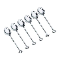 ELEGANCE Tea Pot Spoons/6
