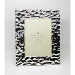 ELEGANCE It Plated 4X6" Frame, Crinkled Border