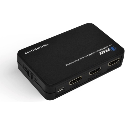 OREI 1X2 HDMI Splitter: 1-In 2-Out, Ultrahd 4K, Downscale, Edid (Uhd-Pro102)