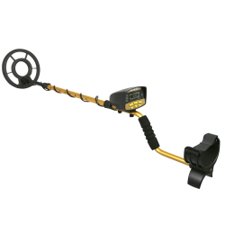 SUPEREYE S3800 Detector | Enhanced Small Object Detection | Waterproof 8" Coil | Lcd Display | Adjustable Stem (43"-54") for Hunting Treasure