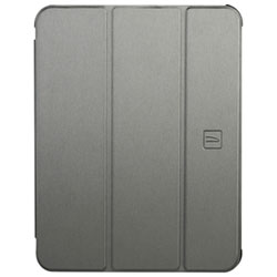Tucano Milano Italy Satin Folio Case for iPad 11" (A16) / iPad 10.9 (10th Gen) - Grey