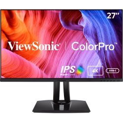 VIEWSONIC 27" 4K Uhd 60Hz 5Ms Gtg Ips Lcd Monitor - (Vp2756-4K) In Black