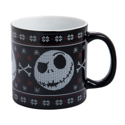 BIOWORLD The Nightmare Before Christmas Jack Ugly Sweater 20OZ Mug