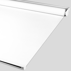 BILTEK 100% Blackout Roller Shade, Window Blind \w Thermal Insulated, Uv Protection Fabric. Total Blackout Roller Blind for Office And Home. Easy To