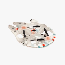 WORLD TECH TOYS Star Wars Millennium Falcon Motion Sensor Ufo Spaceship