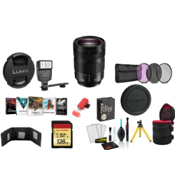 PANASONIC Lumix S 24-105MM F/4 Macro O.i.s. Lens With 128GB Memory Card And More (International Model)