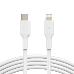 BELKIN 1M (3.3 Ft.) USB-C/lightning Cable - - (Caa003Bt1Mwh) In White