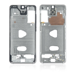 ESOURCE PARTS Replacement Mid-Frame Housing Compatible for Samsung Galaxy S20 (Cloud White)