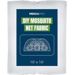 MEKKAPRO Large Mosquito Bug Screen Netting, 10Ft X 10Ft, Garden Netting for Vegetables, Flowers, Fruits, Plants Barrier Insect Bird