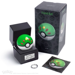 THE WAND COMPANY LTD . Friend Ball Pokémon Ball Electronic Die-Cast Replica (Life-Size Prop)
