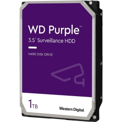 WESTERN DIGITAL 1Tb Surveillance Hard Drive Wd10Purz In Purple