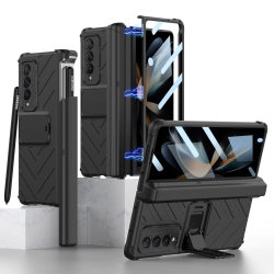 NAVOR Hinge Protection Series Case With Built-In Screen Protector Kickstand & S Pen Holder for Samsung Galaxy Z Fold 4 5G 2022