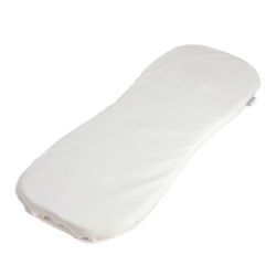 BUMBLERIDE Organic Cotton Twin Bassinet Mattress Cover