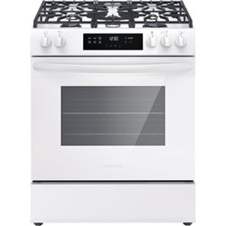 Frigidaire 30" 5.1 Cu. Ft. 5-Burner Freestanding Gas Range (FCFG3062AS) - Stainless Steel