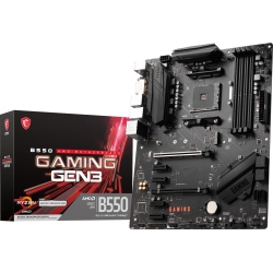 MSI B550 Gaming Gen3 Gaming Motherboard (Supports Amd Ryzen 5000/4000 Series Cpu, Am4, Ddr4, PCie 3.0, SATA 6GB/s, M.2, USB 3.2 Gen 1, HDMI, Atx)