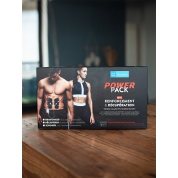POWER PACK Bluetens - Abdominal Muscles Strengthening - Recovery - 2 Times More Performing
