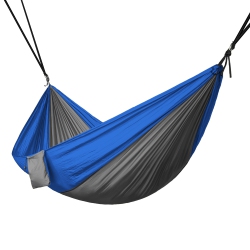 NORTH EAST HARBOR Hammock, Portable 2 Person Camping Hammock, Portable Hammock for Two \w Carabiners And Pre-Attached Bag, Two Person Hammock Camping
