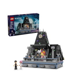 LEGO Wednesday & Enid's Dorm Room Playset - Building Toy for Pretend Play With 4 Minifigures - Wednesday Addams Doll for Kids