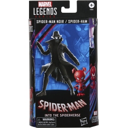 MARVEL Legends Spider-Man 6 Inch Action Figure Exclusive- Spider-Man Noir With Spider-Ham