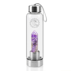 SHIVAS STONE Shiva’S Stone Crystal Infused Water Bottle - Amethyst