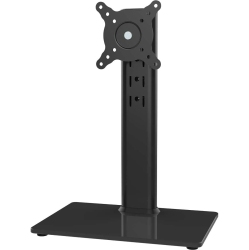 DOLAER Single Lcd Computer Monitor Free-Standing Desk Stand Riser for 13 Inch to 32 Inch Screen \w Swivel, Height Adjustable, Rotation, Holds One (1)