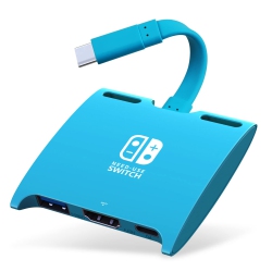 HLD Haribol Switch Dock for Nintendo, Compact Size Switch Dock, Portable Nintendo Switch Docking Station With HDMI, USB And 100W