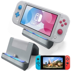 HLD Tne - Switch Lite Charger Stand | Mini Charging Display Dock Station With USB Type C Port for Nintendo Switch/switch Lite 20