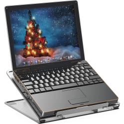 DOLAER S Laptop Stand for Desk Adjustable Book Holder/tablet Support In Black