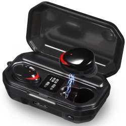 YELLOW-PRICE Tws Bluetooth 5.0 Earbuds W/ 2000Mah Charging Case, Built-In Mic, Premium Sound