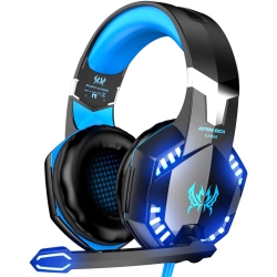 VERSIONTECH G2000 Gaming Headset With Mic, Led Lights, Noise Reduction & Stereo Bass for Ps4/ps5, Xbox One, PC, Laptop, Mac, Tablet & Mobile Gaming-