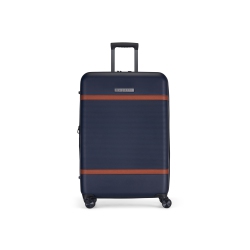 BUGATTI - Wellington Hardside Large Luggage With Expansion - In Navy