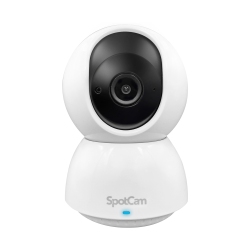 SPOTCAM Eva Pro Wireless Home Security Camera, 2K, Indoor, Night Vision, Two-Way Talk, Motion & Sound Alert, Ptz Pan/tilt, Automatic Human