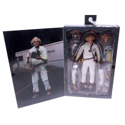 BACK TO THE FUTURE 7 Inch Action Figure Ultimate - Doc 1985 In Brown