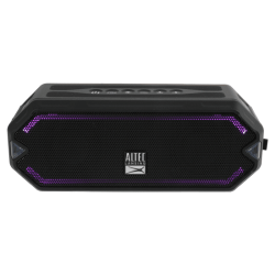 ALTEC LANSING Hydrajolt Bluetooth USB Waterproof Built In Phone Charger And Lights Wireless Speaker (Imw1200) In Black