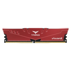 TEAMGROUP T-Force Vulcan Z 32GB (2X16GB) Ddr4 3200Mhz Cl16 Desktop Memory (Tlzrd432G3200Hc16Fdc01) In Red