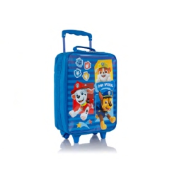 PAW PATROL Softside Carry-On Luggage - 17" Rolling Suitcase Travel Trolley for Kids